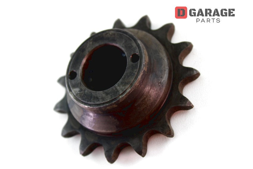 Pignone Per Catena A Rulli #40 - 15 Denti, Foro 1/2", Tipo B - Foto 3