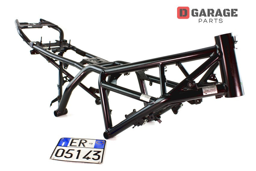 Telaio principale con documenti anno 2019 ducati scrambler 400