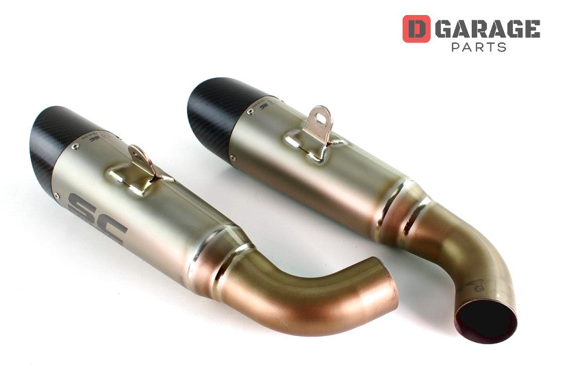 SC project exhaust mufflers for ducati hypermotard 950 – dgarageparts