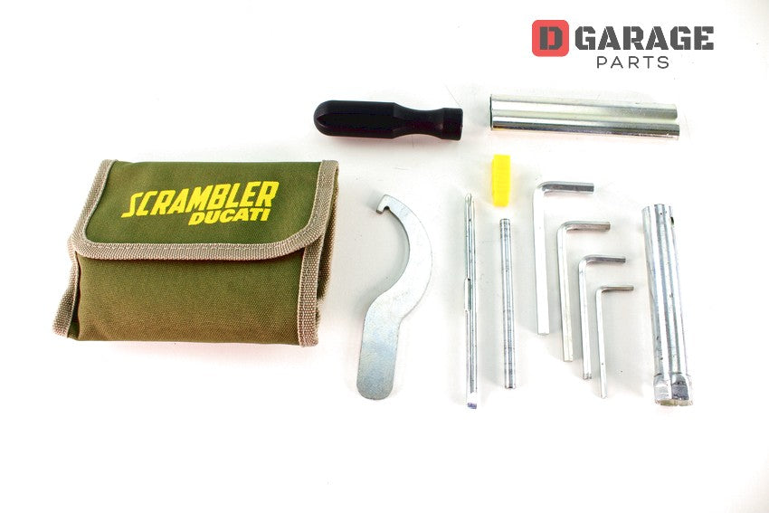 Astuccio borsa attrezzi ducati scrambler 400 800 1100 – dgarageparts