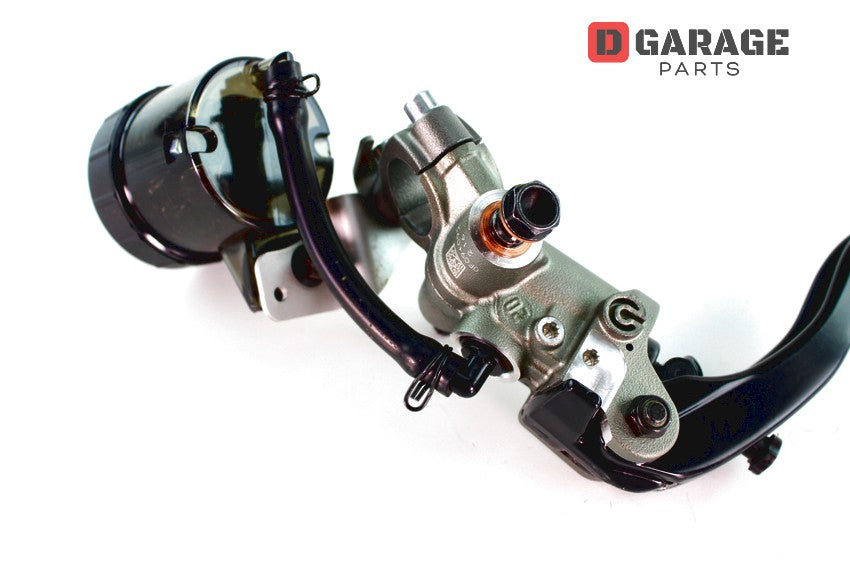 Pompa Freno Anteriore Moto , Pompa Freno Superiore Destra Per Moto, Con Interruttore Freno, 1 Set 1Cilindro Principale Freno In Lega Di Alluminio Da 25 Leve Freno Frizione Moto - 5