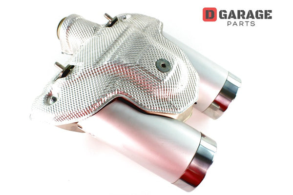 No kat collector MIVV in STAINLESS STEEL for the exhausts silencers  original for DUCATI MULTISTRADA 1200 / サイレンサー UD.010.LNCキットサイレンサーMIVV DUCATI MULTISTRADA 1000 2006- 1000CC楕円形チタン/ UD.010.LNC KIT SILENCER MIVV DUCATI MULTISTR